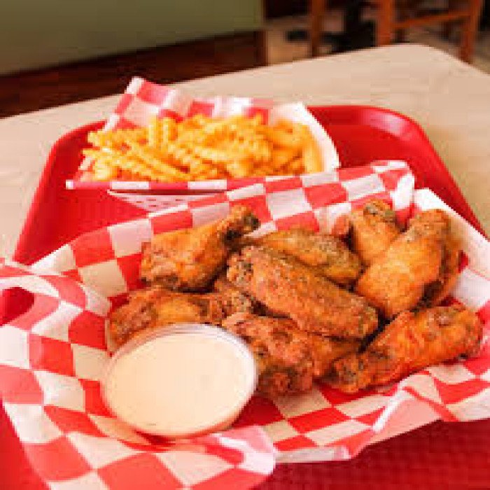 5 Pcs Wings / Boneless With Fries & 20oz. drink