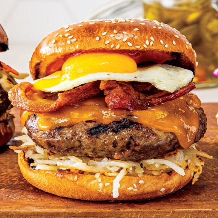 American(Egg & Bacon) Burger