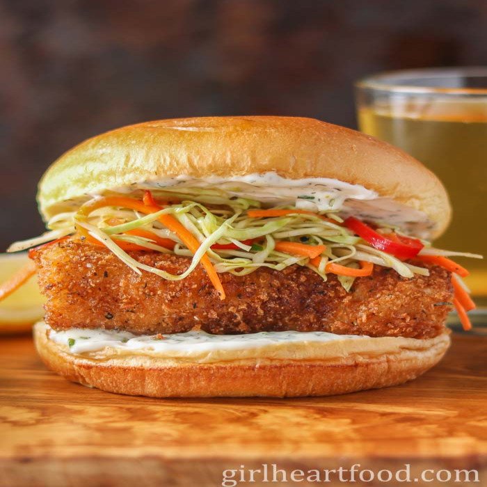 Cat Fish/ Tilapia Burger