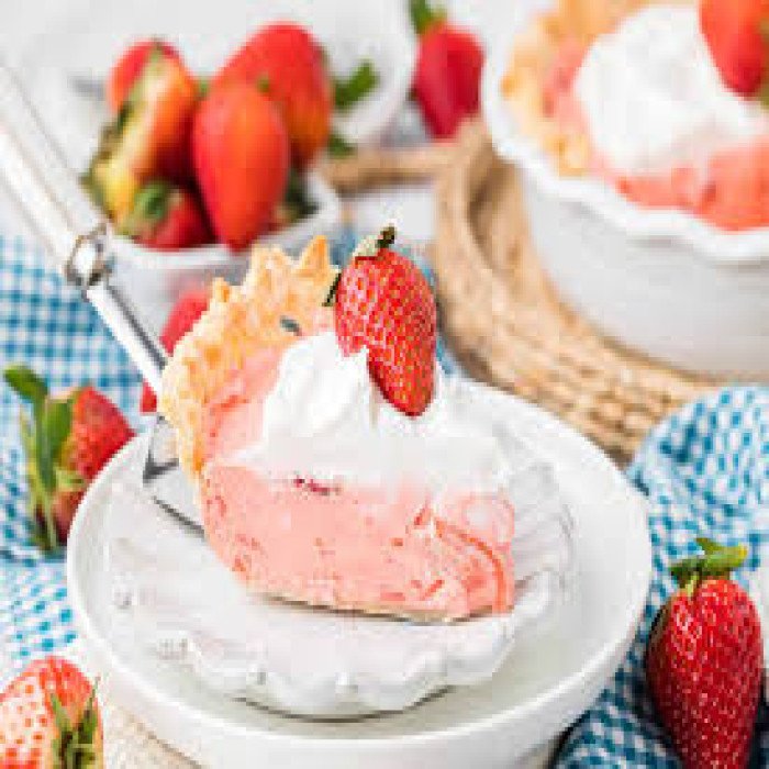 Strawberry Cream Pie